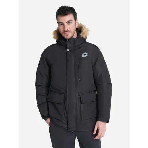 Куртка Lotto MEN'S PADDED JACKET, размер 44, черный