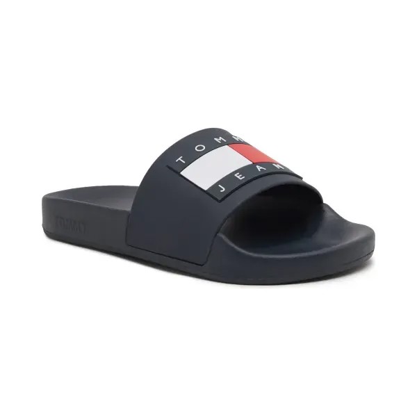 Тапочки Tommy Hilfiger для бассейна с флагом sld ess Tommy Hilfiger, синий