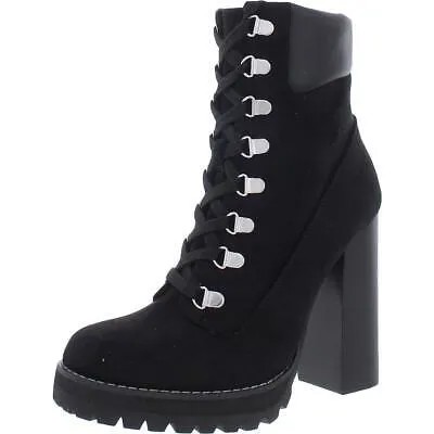 Женские черные повседневные туфли со шлейфом Madden Girl на блочном каблуке 6, средний (B,M) BHFO 5199