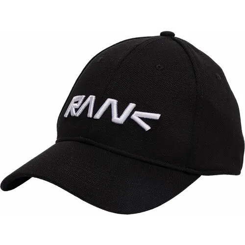 Бейсболка RANK, размер M/L, черный, белый