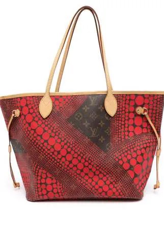 Louis Vuitton сумка-тоут Neverfull MM 2012-го года из коллаборации с Yayoi Kusama