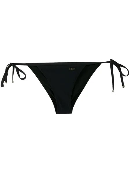 Dolce & Gabbana плавки бикини с завязками, черный