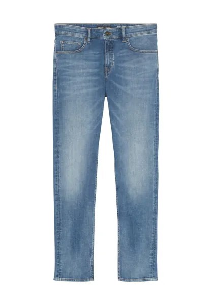 Джинсы слим Marc O'Polo, синий Modell Sjöbo Shaped In Lässiger Cross-Hatch Struktur