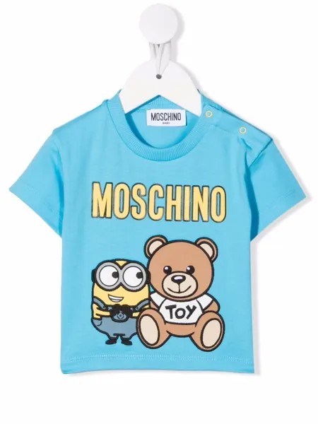 Moschino Kids футболка из коллаборации с Minions