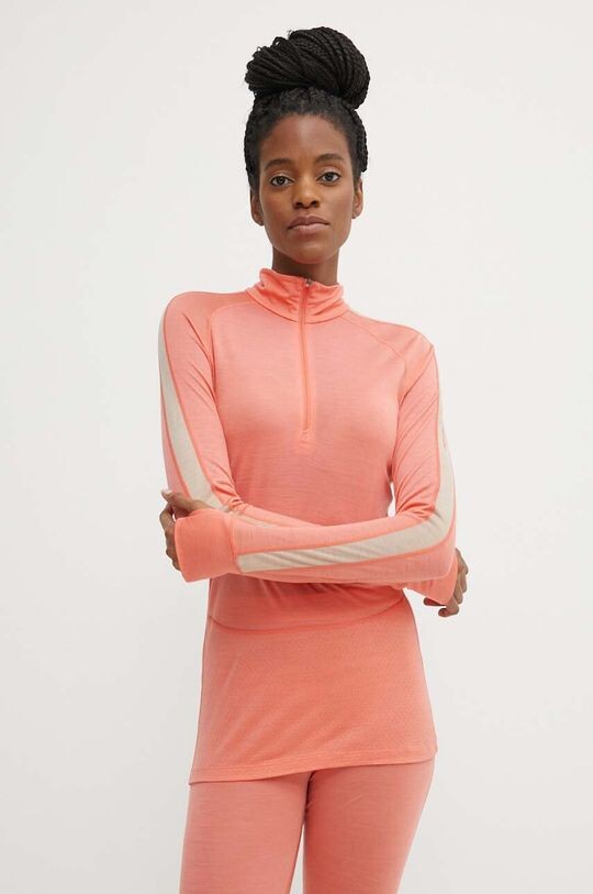 Функциональная рубашка с длинным рукавом 125 ZoneKnit Merino Blend Icebreaker, оранжевый