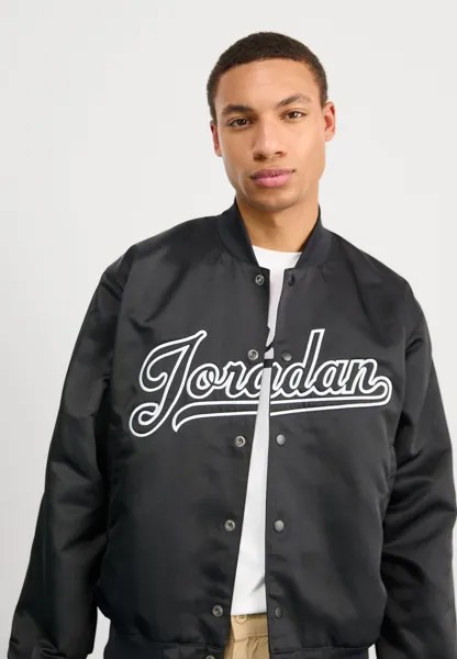 Бомбер Jordan, черный/белый