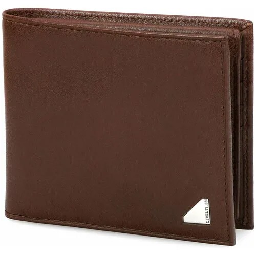 Бумажник Cerruti 1881 CE97005Mкор, фактура гладкая, коричневый