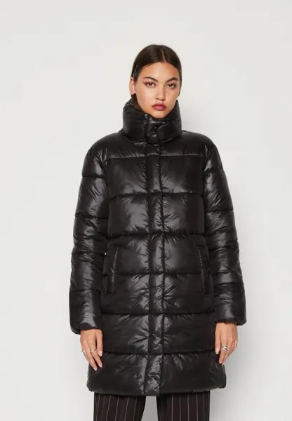 Зимнее пальто Onlbailey Belted Highneck Puffer ONLY, черный