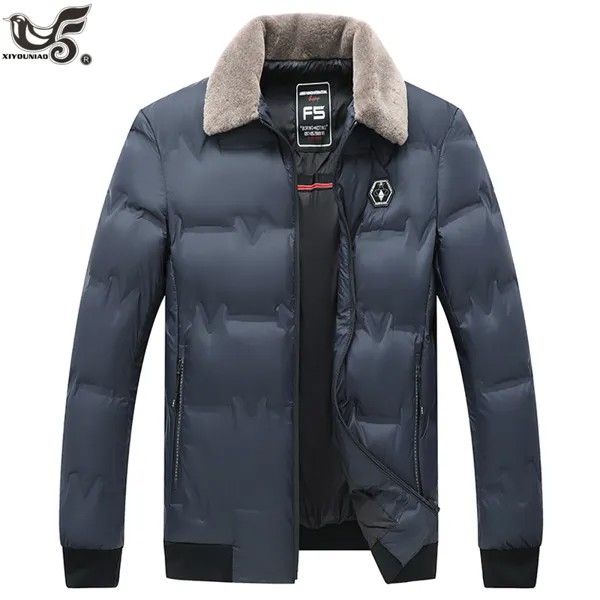 Осенняя Военная Куртка Varsity, мужские пальто с хлопковой подкладкой, Корейская зимняя уличная одежда, повседневная куртка-бомбер, парки, Мужская модная одежда