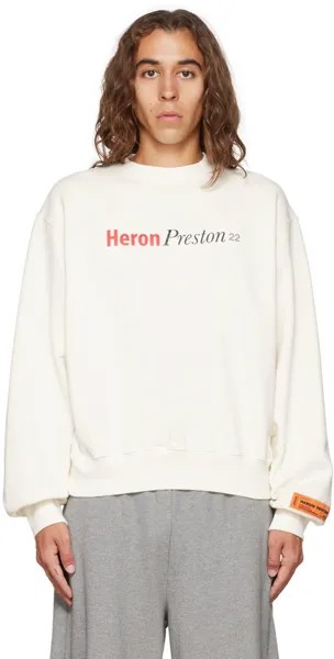 Толстовка White Heron с цензурой Heron Preston
