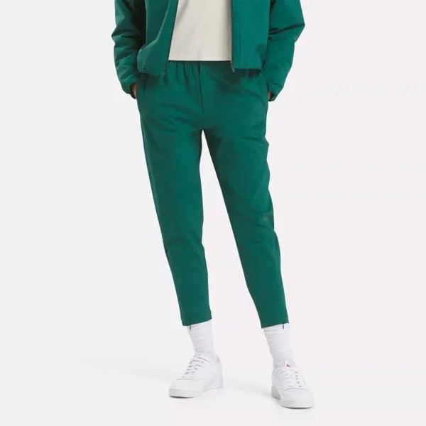 Брюки Active Collective из тканого материала SkyStretch Reebok, зеленый