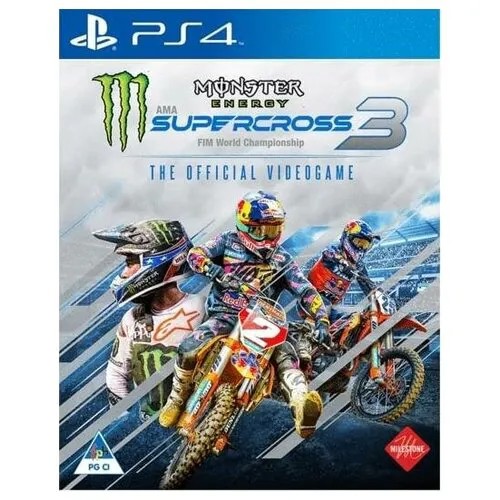 Игра Monster Energy Supercross 3 (PS4)