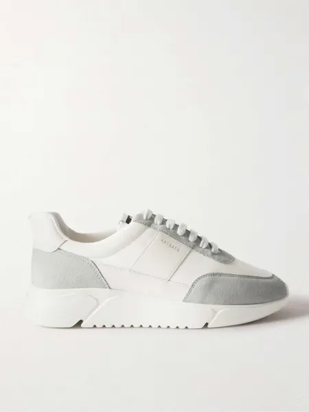 Кроссовки Genesis Vintage Runner из кожи, сетки и замши AXEL ARIGATO, белый