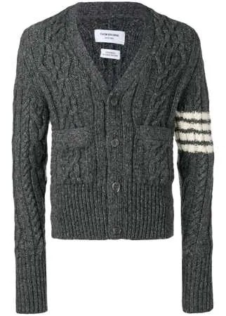 Thom Browne кашемировый кардиган с полосками 4-Bar