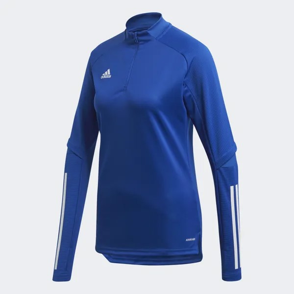 Лонгслив женский Adidas FS7094 синий XL