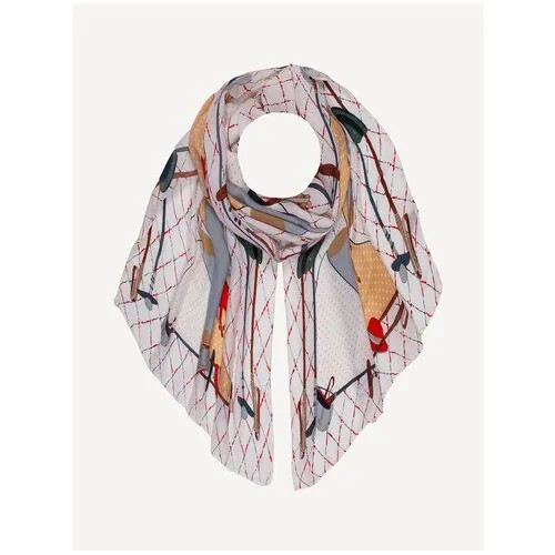 Палантин женский Mellizos S14-27ZM 205-4 голубой 80*180