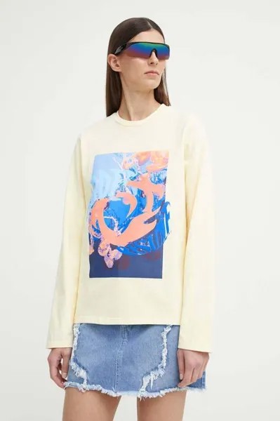 Лонгслив AlessioRS LS Tee Unisex Resume, желтый