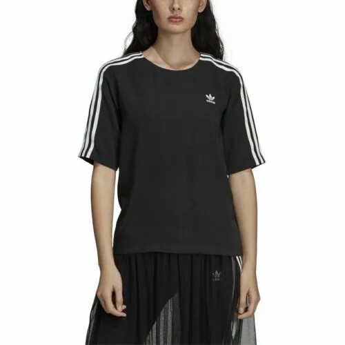 [DX3695] Женская футболка Adidas Originals с 3 полосками