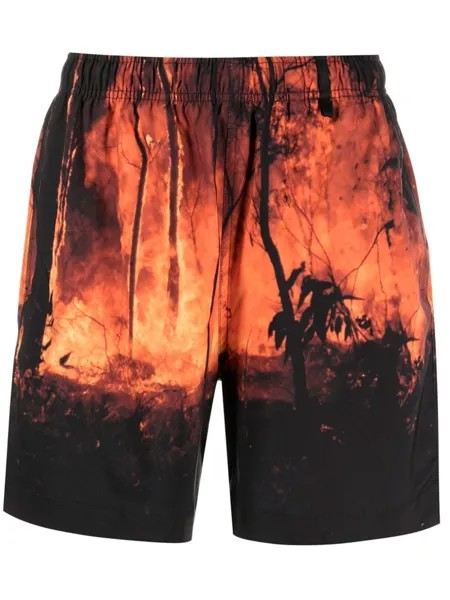 Purple Brand плавки-шорты Fire Season, черный