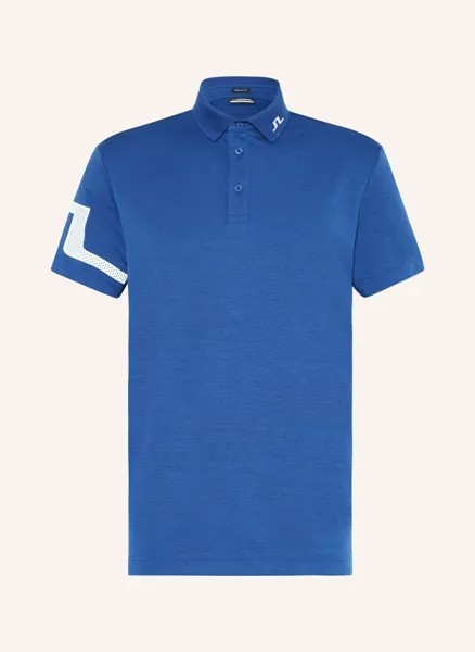 Функциональная рубашка-поло здоровье J.Lindeberg, синий