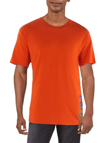 Мужская футболка с круглым вырезом и логотипом Polo Ralph Lauren, цвет Dusk Orange