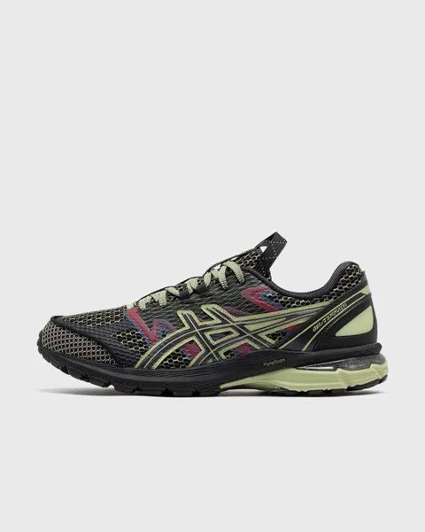 Кроссовки Asics Us4-S Gel-Terrain, цвет black/neon lime