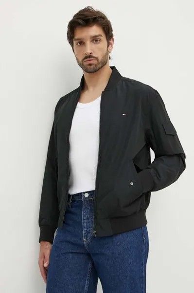 Куртка-бомбер Tommy Hilfiger, черный