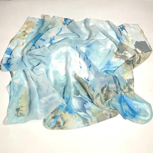 Платок Radianza,70х70 см, голубой