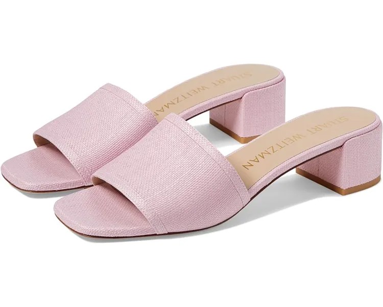 Туфли Stuart Weitzman Cayman 35 Block Slide, цвет Ballet