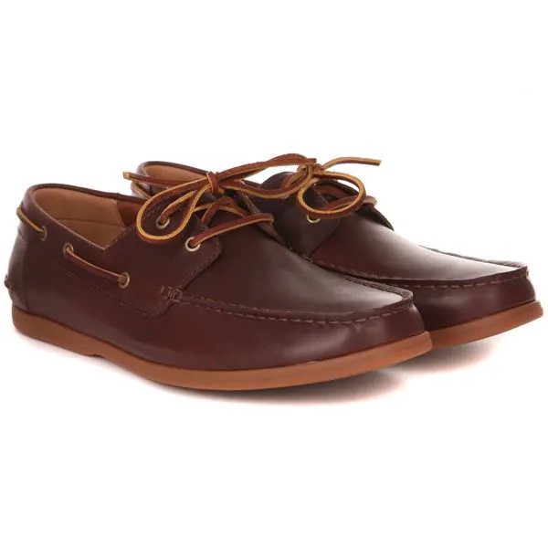 Мужские топсайдеры Clarks(Morven Sail 26132480), коричневые