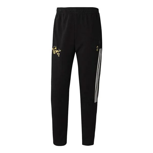 Спортивные штаны Adidas Manchester United Cny Football Sweater Pants Black, Черный
