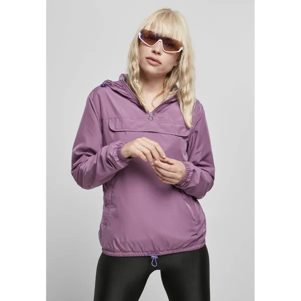 Куртка Urban Classics Windbreaker, фиолетовый