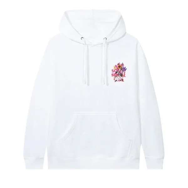 Худи Anti Social Social Club Bouquet For The Old Days Hoodie White, белый