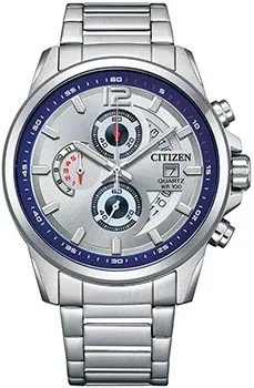 Японские наручные  мужские часы Citizen AN3690-56B. Коллекция Chronograph