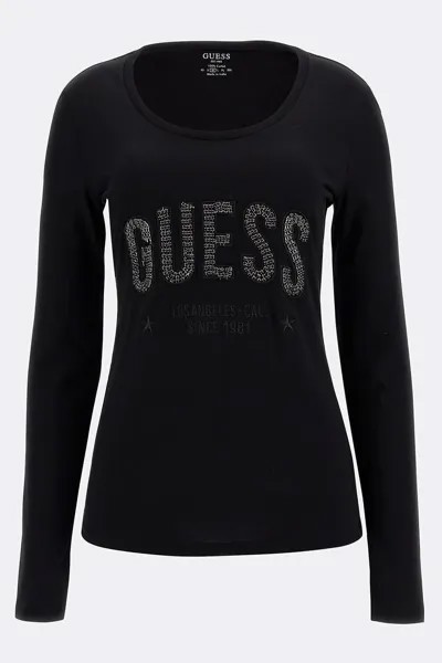 Лонгслив женский Guess W2BI40 I3Z13 черный L