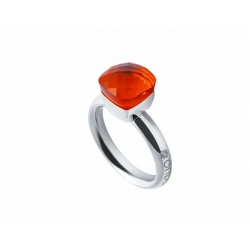 Кольцо Qudo, кристалл, размер 18.5, оранжевый