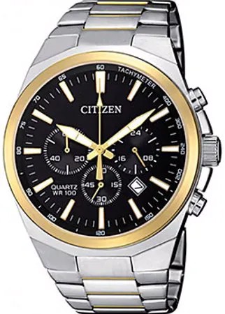 Японские наручные  мужские часы Citizen AN8174-58E. Коллекция Chronograph