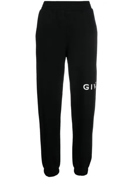Givenchy спортивные брюки с логотипом, черный