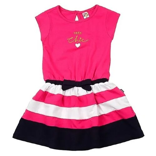 Платье Mini Maxi, хлопок, размер 98, розовый