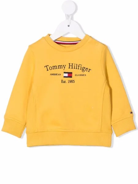 Tommy Hilfiger Junior толстовка с вышитым логотипом