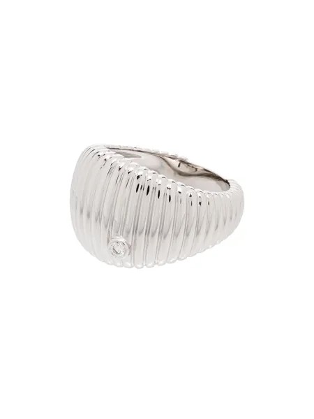 Yvonne Léon кольцо Berlingo из белого золота с бриллиантом