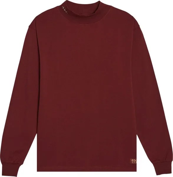 Лонгслив Advisory Board Crystals Long-Sleeve Mockneck 'Pyrope', красный