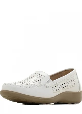 Мокасины женские INSTREET 203-33WN-130SS белые 41 RU