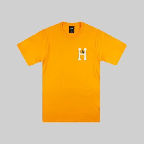 Футболка HUF, размер XL, желтый