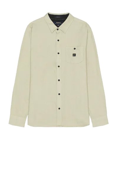 Рубашка ROARK Nordsman Long Sleeve Button Down, кремовый
