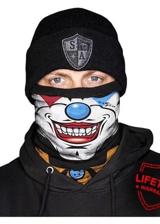 Шарф-труба SA Fleece Twisted (с черепом)