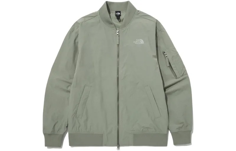 Куртка унисекс зеленая The North Face, зеленый