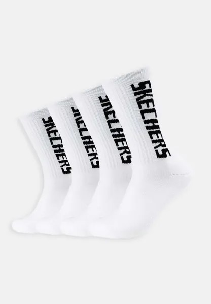 Спортивные носки 4 PACK Skechers, цвет white