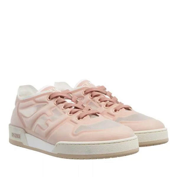 Кроссовки fendi match low-top Fendi, розовый