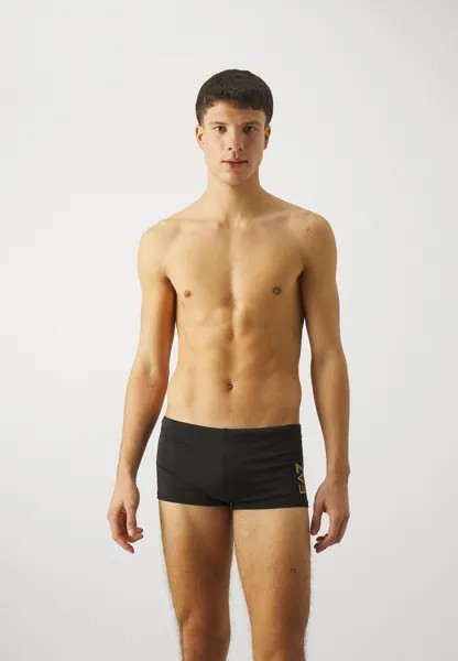 Шорты Water Core Trunk EA7 Emporio Armani, цвет nero/gold